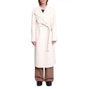 Maje Genesis Belted long coat (fits med/Large)